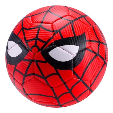 Marvel Spiderman Themed Carbon Fiber Football Red