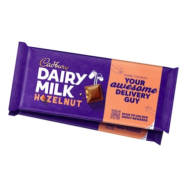 Cadbury Dairy Milk Hazelnut Chocolate Bar, 227g Pack of 2