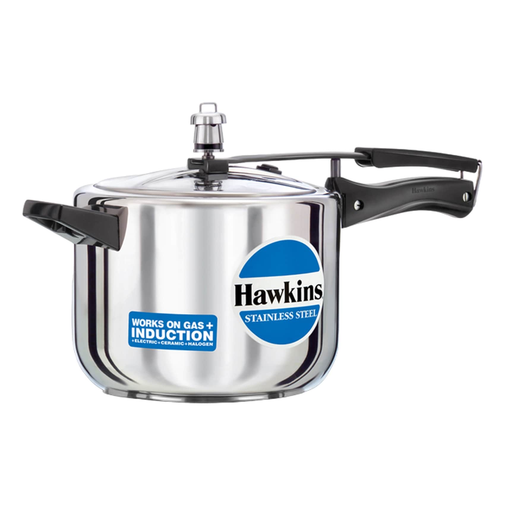 Prestige 5.5 Litres Svachh Deluxe Alpha Induction Base Outer Lid Stainless Steel Pressure Cooker Price In Ahmedabad, Gujarat – ₹2,210 | Shree Dwarkesh Vasan Bhandar