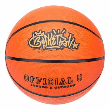 Sup Rubber Basket Ball for Teen and Adult Orange 7 Years and above Size 5