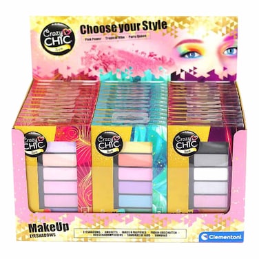 كليمنتوني كريزي شيك تينصندوق عرض ظلال العيون - متعدد الألوان