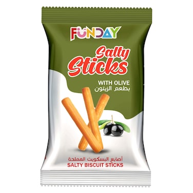 Funday Salty Sticks with Olive, 36g