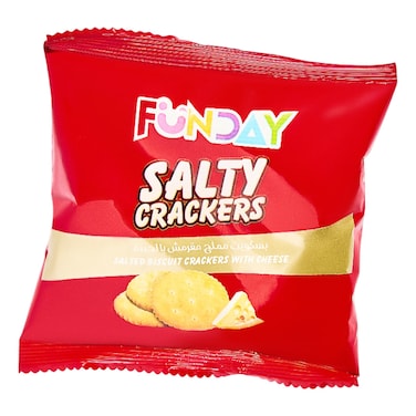 Funday Salt Crackers, 36g