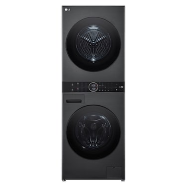 LG WashTower Commercial Stacker Front Loading Washer W4W8BVPKZHM Grey 12kg with Dryer 10kg
