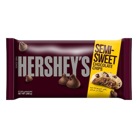 Hershey&#39;s Semi-Sweet Chocolate Baking Chips, 285g