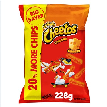 Cheetos Crunchy Cheese 228g