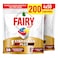 Fairy 1 Step Clean Plus Dishwasher Tablets for Automatic Dishwasher 50 Capsules Pack of 4