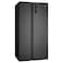 Electrolux UltimateTaste 700 Side By Side Refrigerator ESE6600B-B, Black, 624 L, 2 Doors