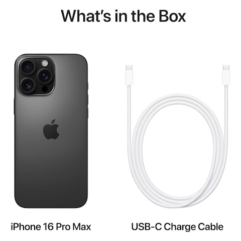 Apple iPhone 16 Pro Max 512GB 5G Black Titanium