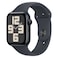 Apple Watch SE GPS 44mm Midnight Aluminium Case With Midnight Sport Band - Small / Medium