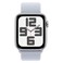 Apple Watch SE GPS + Cellular 40mm Silver Aluminium Case With Blue Cloud Sport Loop