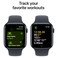 Apple Watch SE GPS + Cellular 44mm Midnight Aluminium Case With Midnight Sport Band - Medium / Large