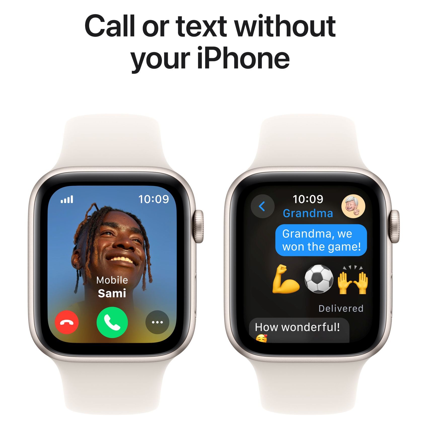 Buy Apple Watch SE GPS Cellular 44mm Starlight Aluminium Case