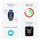 Apple Watch SE GPS + Cellular 44mm Starlight Aluminium Case With Starlight Sport Band - Medium / Large
