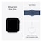 Apple Watch Series 10 GPS 42mm Silver Aluminum Case With Denim Sport Band - Medium / Large