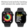 Apple Watch Series 10 GPS 42mm Jet Black Aluminum Case With Black Sport Band - Medium / Large