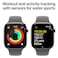 Apple Watch Series 10 GPS + Cellular 42mm Natural Titanium Case With Stone Grey Sport Band - Medium / Large