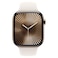Apple Watch Series 10 GPS + Cellular 46mm Gold Titanium Case With Starlight Sport Band - Small / Medium