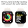 Apple Watch Series 10 GPS + Cellular 46mm Gold Titanium Case With Starlight Sport Band - Small / Medium