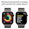 Apple Watch Series 10 GPS + Cellular 42mm Slate Titanium Case With Slate Milanese Loop