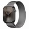 Apple Watch Series 10 GPS + Cellular 42mm Slate Titanium Case With Slate Milanese Loop