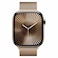 Apple Watch Series 10 GPS + Cellular 42mm Gold Titanium Case With Gold Milanese Loop