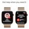 Apple Watch Series 10 GPS + Cellular 42mm Gold Titanium Case With Gold Milanese Loop