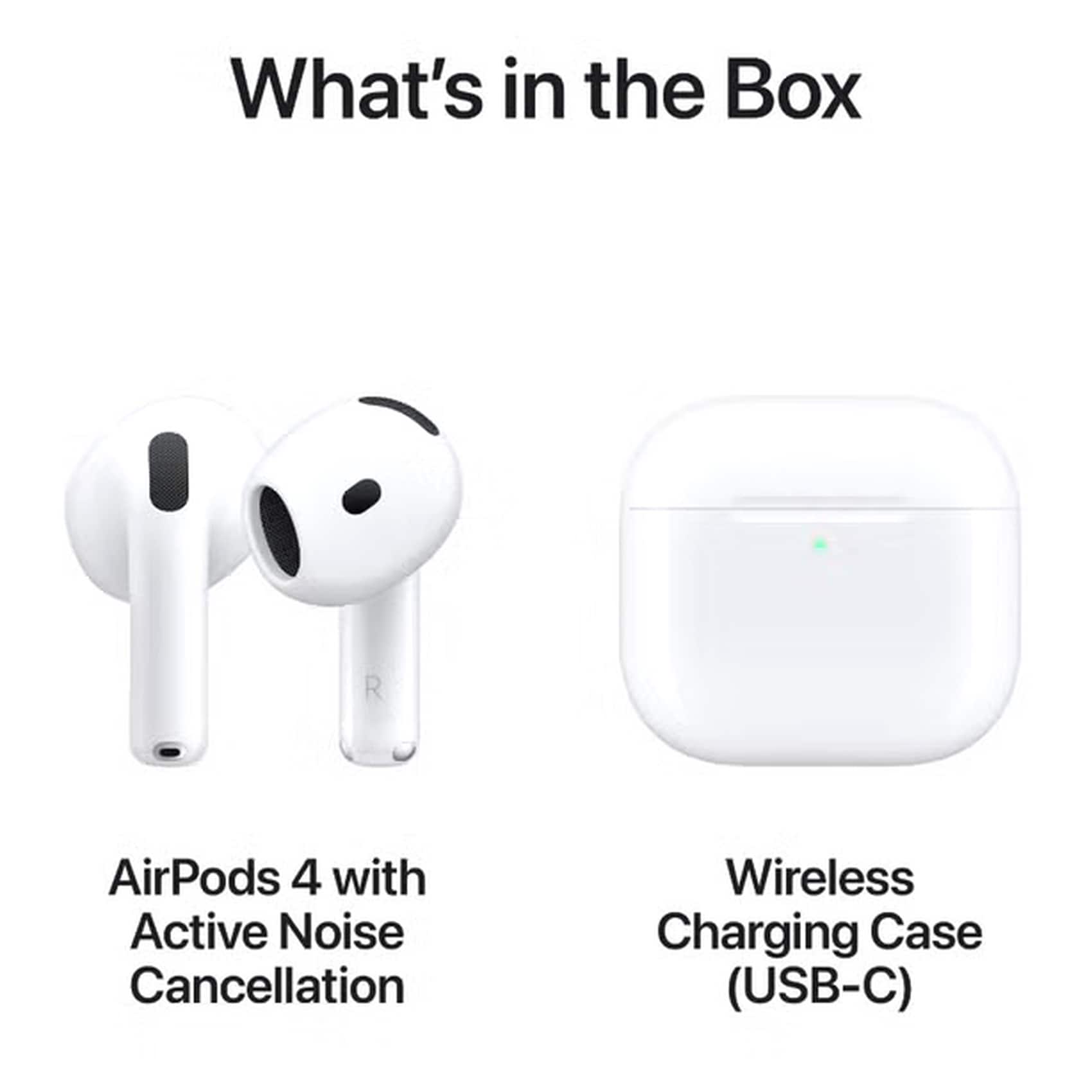 Buy Apple AirPods 4 With Active Noise Cancellation Truly Wireless  