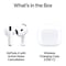 Apple AirPods 4 With Active Noise Cancellation Truly Wireless Bluetooth In-Ear Earbuds With Charging Case White