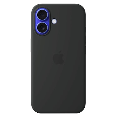 Apple Silicone Case Cover With MagSafe For iPhone 16 Black
