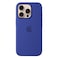 Apple Silicone Case Cover With MagSafe For iPhone 16 Pro Ultramarine