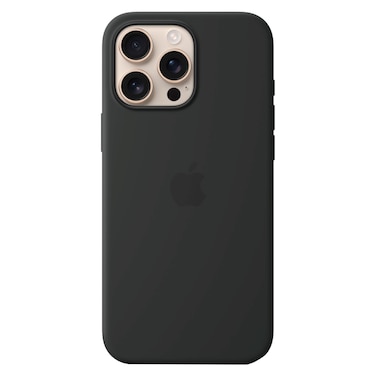 Apple Silicone Case Cover With MagSafe For iPhone 16 Pro Max Black