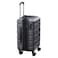 Delsey SecuriTech Citadel 4 Wheel Hard Luggage Trolley Anthracite 54cm
