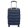 Delsey SecuriTech Citadel 4 Wheel Hard Luggage Trolley Blue 54cm
