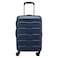 Delsey SecuriTech Citadel 4 Wheel Hard Luggage Trolley Blue 54cm