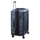 Delsey SecuriTech Citadel 4 Wheel Hard Luggage Trolley Blue 70cm