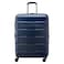 Delsey SecuriTech Citadel 4 Wheel Hard Luggage Trolley Blue 70cm