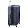 Delsey SecuriTech Citadel 4 Wheel Hard Luggage Trolley Blue 82cm