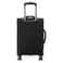 Delsey SecuriTech Vanguard 4 Wheel Soft Luggage Trolley Black 55cm