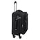 Delsey SecuriTech Vanguard 4 Wheel Soft Luggage Trolley Black 55cm