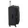 Delsey SecuriTech Vanguard 4 Wheel Soft Luggage Trolley Black 70cm
