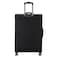 Delsey SecuriTech Vanguard 4 Wheel Soft Luggage Trolley Black 82cm