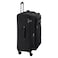 Delsey SecuriTech Vanguard 4 Wheel Soft Luggage Trolley Black 82cm