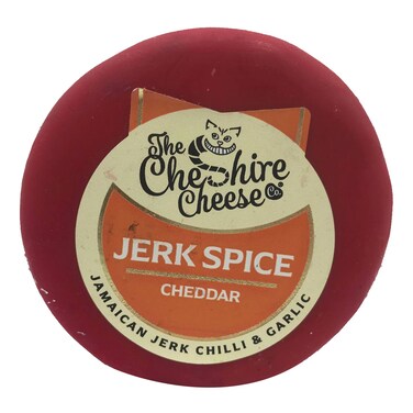 The Cheshire Cheese Co. Jerk Spice Cheddar Cheese Jamaican Jerk Chilli and Garlic 200g