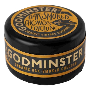 Godminster Cheyney's Fortune Oak-Smoked Organic Vintage Cheddar 200g