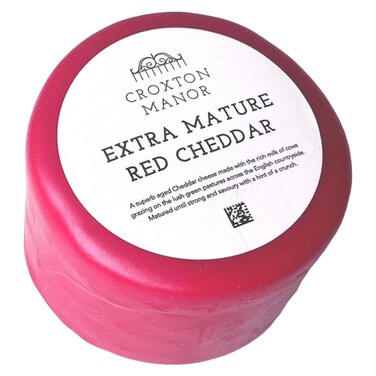 Croxton Manor Extra Mature Red Cheddar Cheese 200g