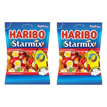 Haribo Starmix Gummy, 80g Pack of 2