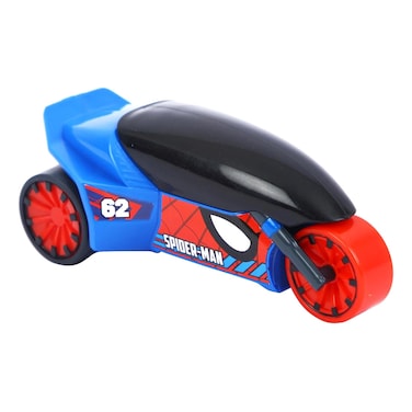 Skoodle Marvel Pull-Back Mightiest Rider Toy Spiderman