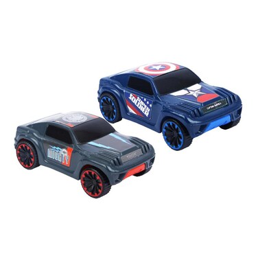 Skoodle Marvel Pull-Back Mightiest SUV Car Toy Captain America and Thanos
