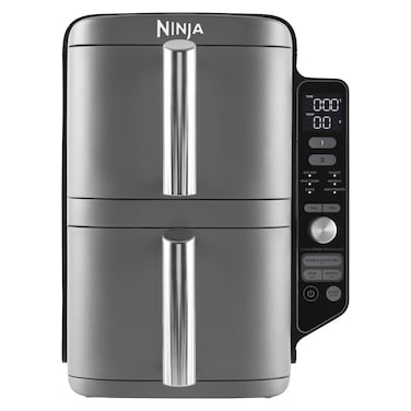Ninja Double Stack XL Air Fryer, SL400ME, Grey, 9.5 L